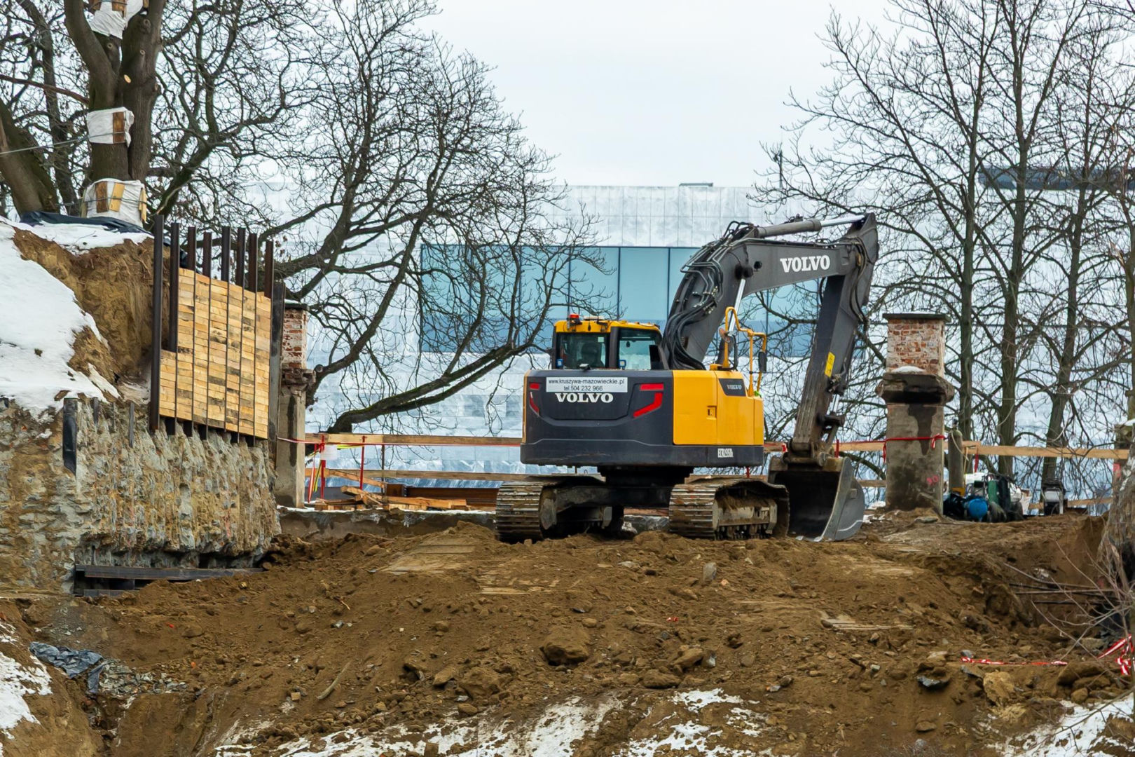 Budowa kładki na Cytadelę Warszawską