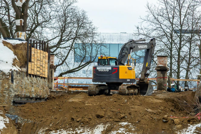 Budowa kładki na Cytadelę Warszawską