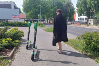 Zamość: Jest większy porządek z elektrycznymi hulajnogami