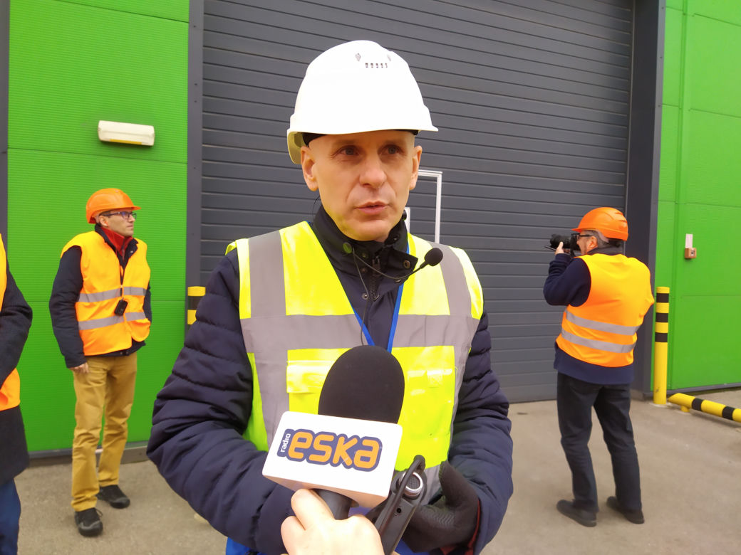 Przedstawiciele siedleckiego samorządu na wizycie w Spalarni ZUOK Białystok