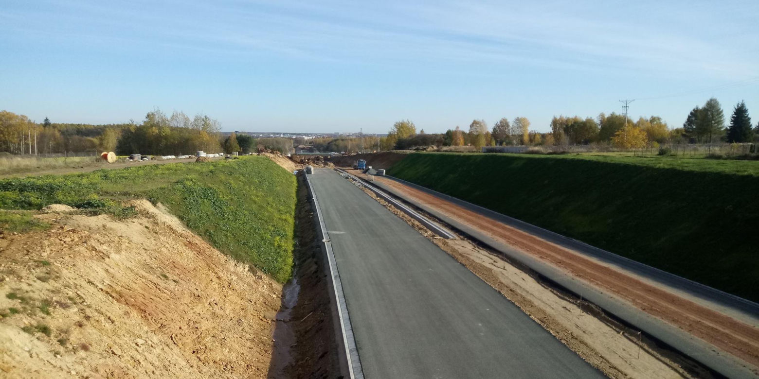 Półmetek na budowie obwodnicy Wąchocka - nowe zdjęcia z terenu budowy!