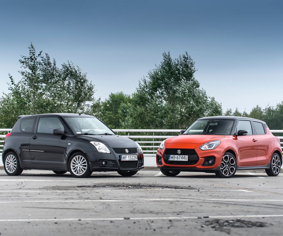 Suzuki Swift Sport 1.6 VVT 125 KM MT5 & Suzuki Swift Sport 1.4 BoosterJet SVHS 129 KM MT6