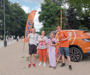 Eska Summer City Olsztyn. Pomarańczowa ekipa na Plaży Miejskiej