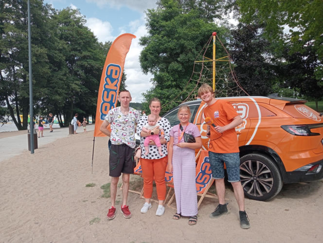 Eska Summer City Olsztyn. Pomarańczowa ekipa na Plaży Miejskiej