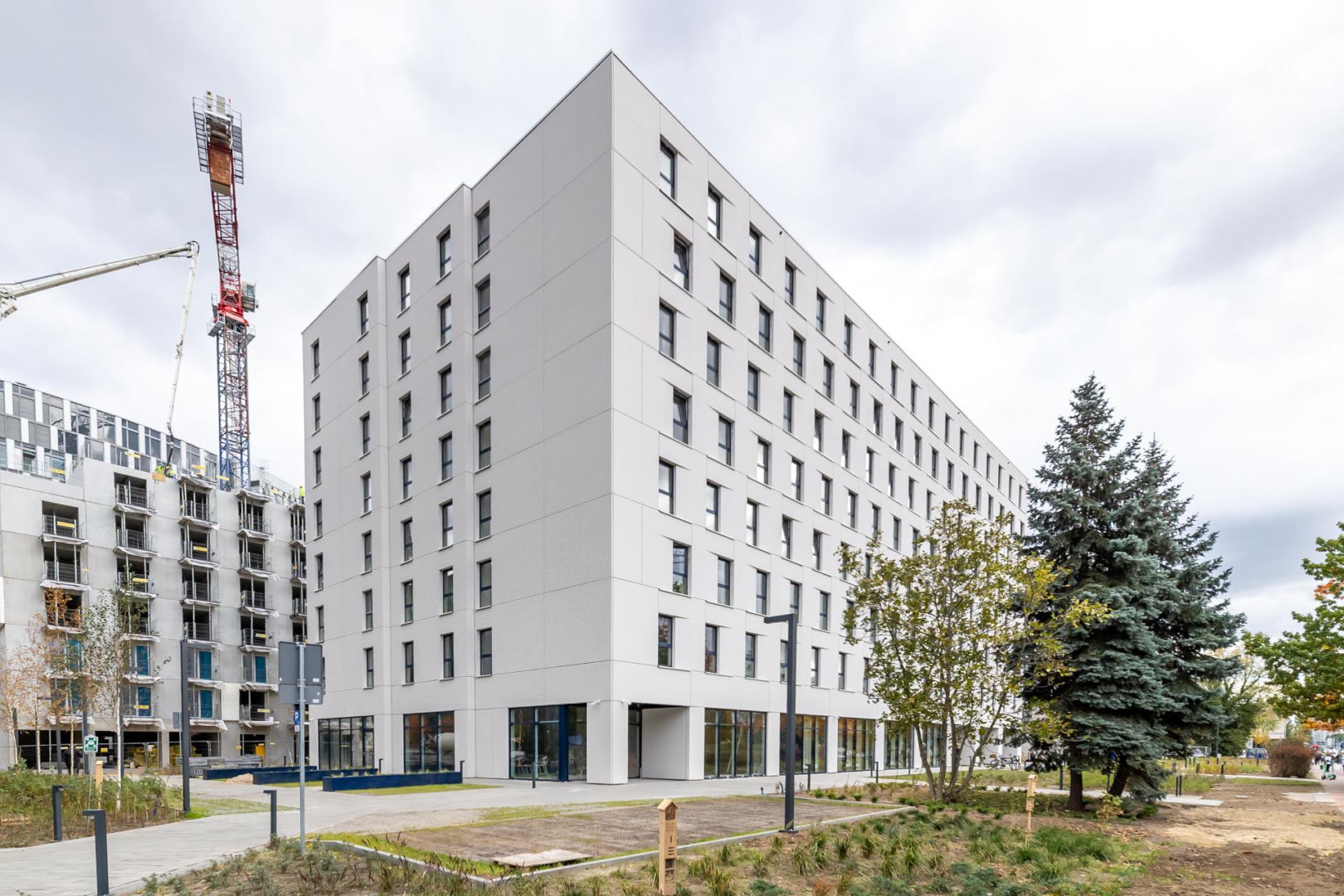StudentSpace przy ul. Wołoskiej 18 w Warszawie
