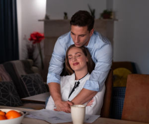 Barwy szczęścia, odcinek 3348. Grażyna (Kinga Suchan), Patryk (Konrad Skolimowski)