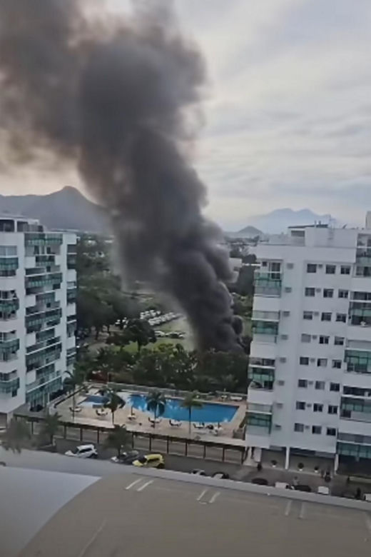 Zderzenie 2 helikopterów nad Rio de Janeiro