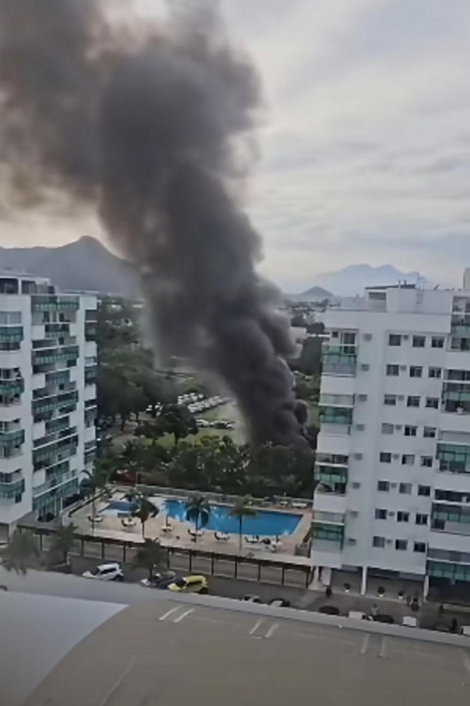Zderzenie 2 helikopterów nad Rio de Janeiro