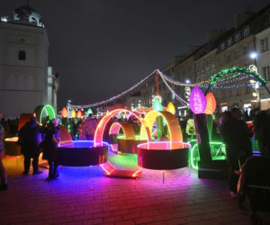 Iluminacja w Warszawie