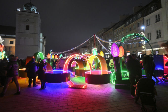 Iluminacja w Warszawie
