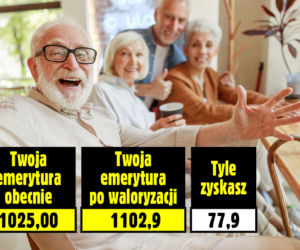 Waloryzacja emerytur - zobacz, ile zyskasz!