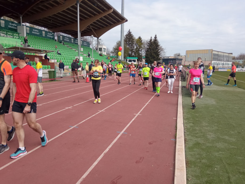 Półmaraton śladami Bronka Malinowskiego Grudziądz - Rulewo