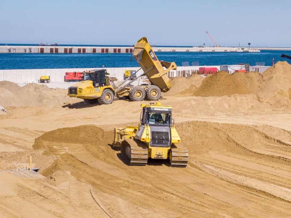 Budowa Terminala T5 Baltic Hub