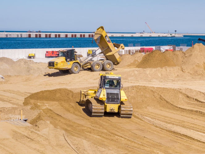 Budowa Terminala T5 Baltic Hub