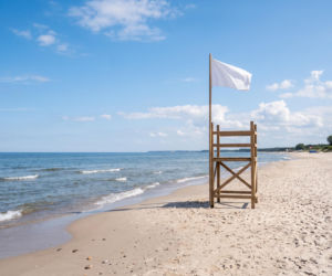 Sinice Sarbinowo. Czy w Sarbinowie można się kąpać 15.08? Flaga, warunki pogodowe