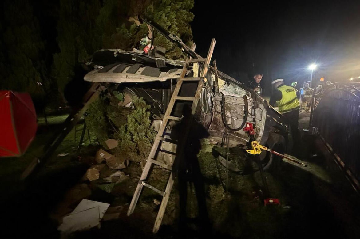 Tragiczny finał wieczornej podróży w powiecie świeckim!