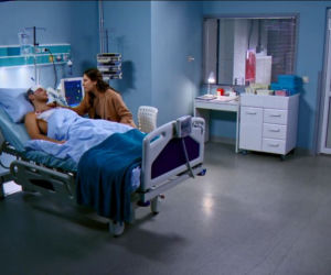 Barwy szczęścia, odc. 2087. Franek (Mateusz Banasiuk), Regina (Kamila Kamińska)