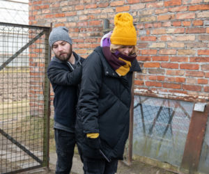 Na Wspólnej odc. 2884. Aniela (Barbara Liberek), bandyta (Patryk Wereszczyński)