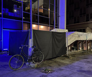 Kino Kijów i schody
