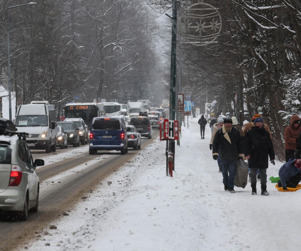 Najazd na Zakopane. Tłumy turystów zmierzają pod Tatry