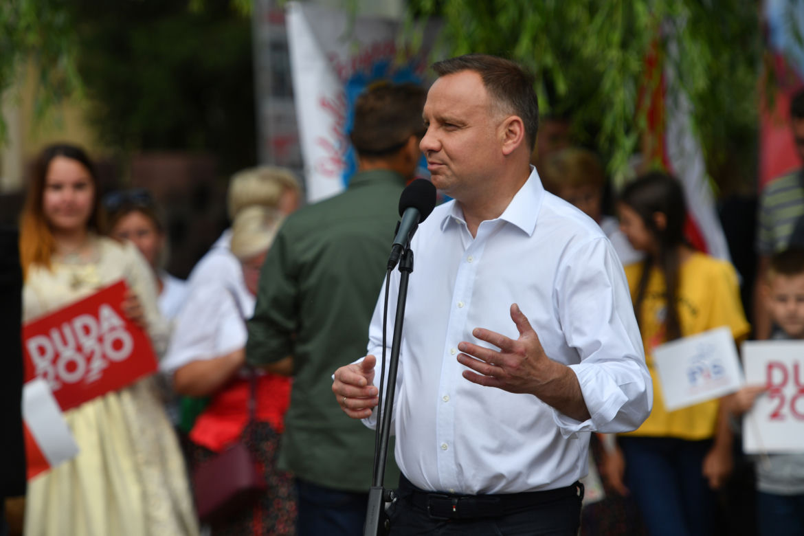 Prezydent Andrzej Duda w Drawsku Pomorskim