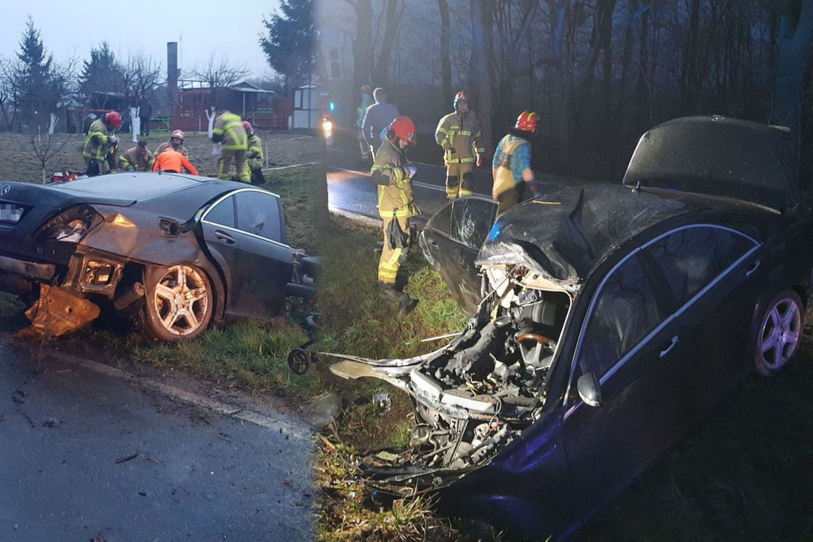 Wypadek w Ulnowie
