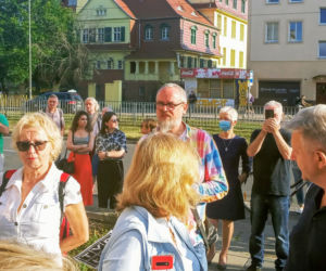 Protest w Szczecinie po przegłosowaniu ustawy Lex TVN