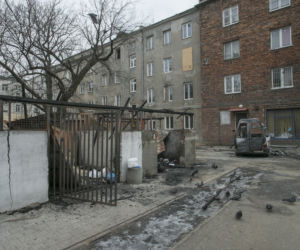 Podpalenie na ul.Łochowskiej