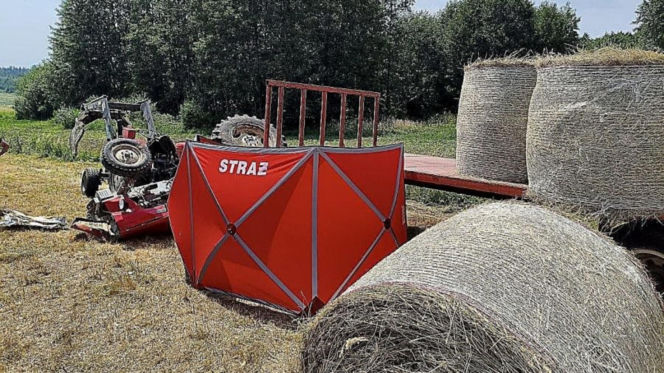 Tragedia podczas prac w polu. 14-latka zginęła pod ciągnikiem. Nowe informacje w sprawie