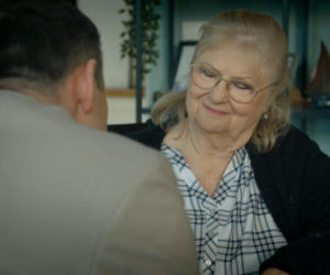 Barwy szczęścia odc. 3419. Amelia (śp. Stanisława Celińska), Bruno (Lesław Żurek)
