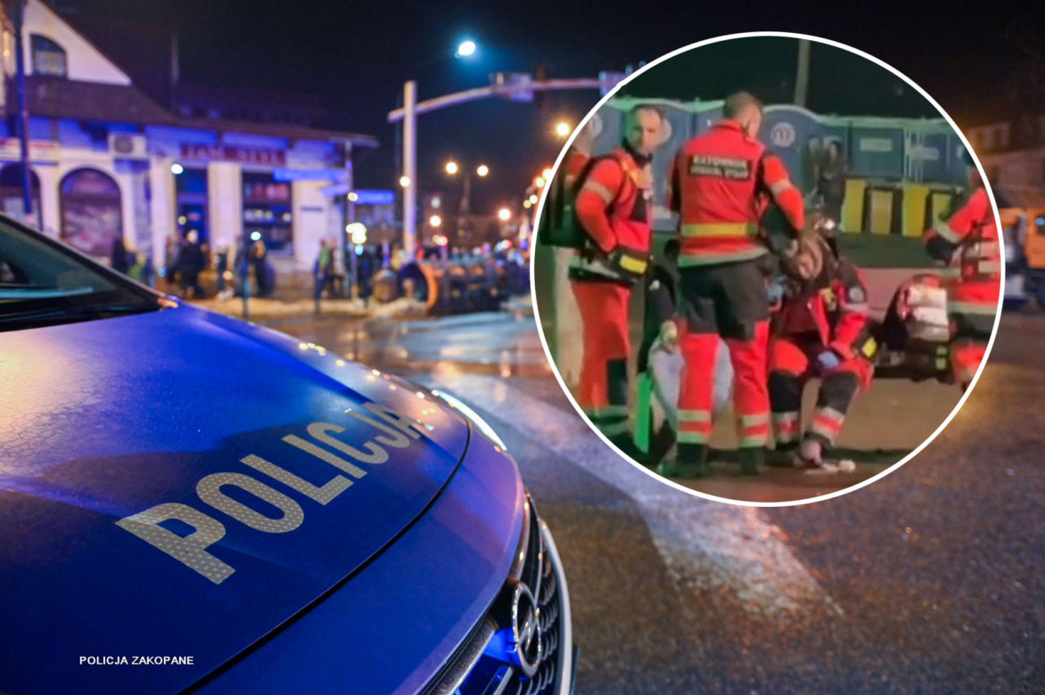 Burdy w Zakopanem i okolicach! Pijani i agresywni sylwestrowicze dali się we znaki policji [ZDJĘCIA]