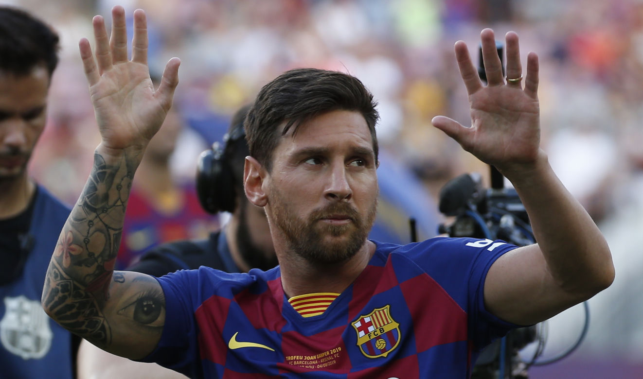 Messi przyłapany