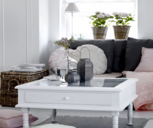 Salon w stylu skandynawskim