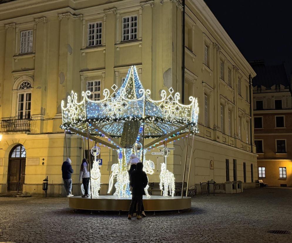 W Lublinie zrobiło się świątecznie! 
