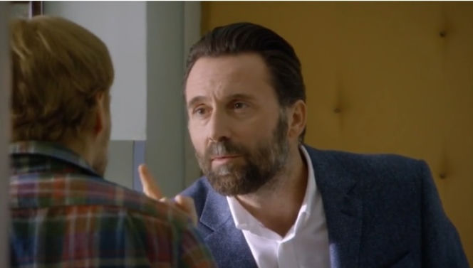 O mnie się nie martw odc. 12. Paweł Biczyński (Bartłomiej Świderski), Krzysiek (Paweł Domagała)