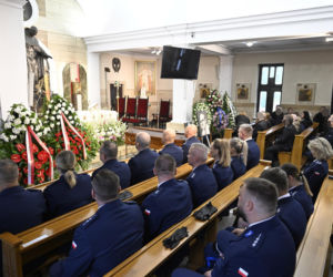 Młody policjant zginął w potwornym wypadku. Pogrzeb Kacpra Mierzejewskiego