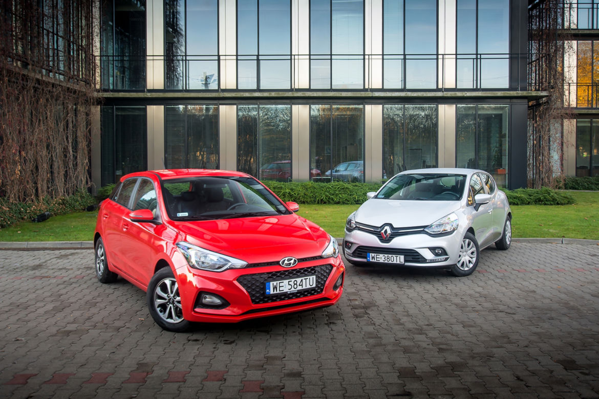 Renault Clio 1.5 dCi 75 KM Alize vs. Hyundai i20 1.2 MPI 84 KM Launch