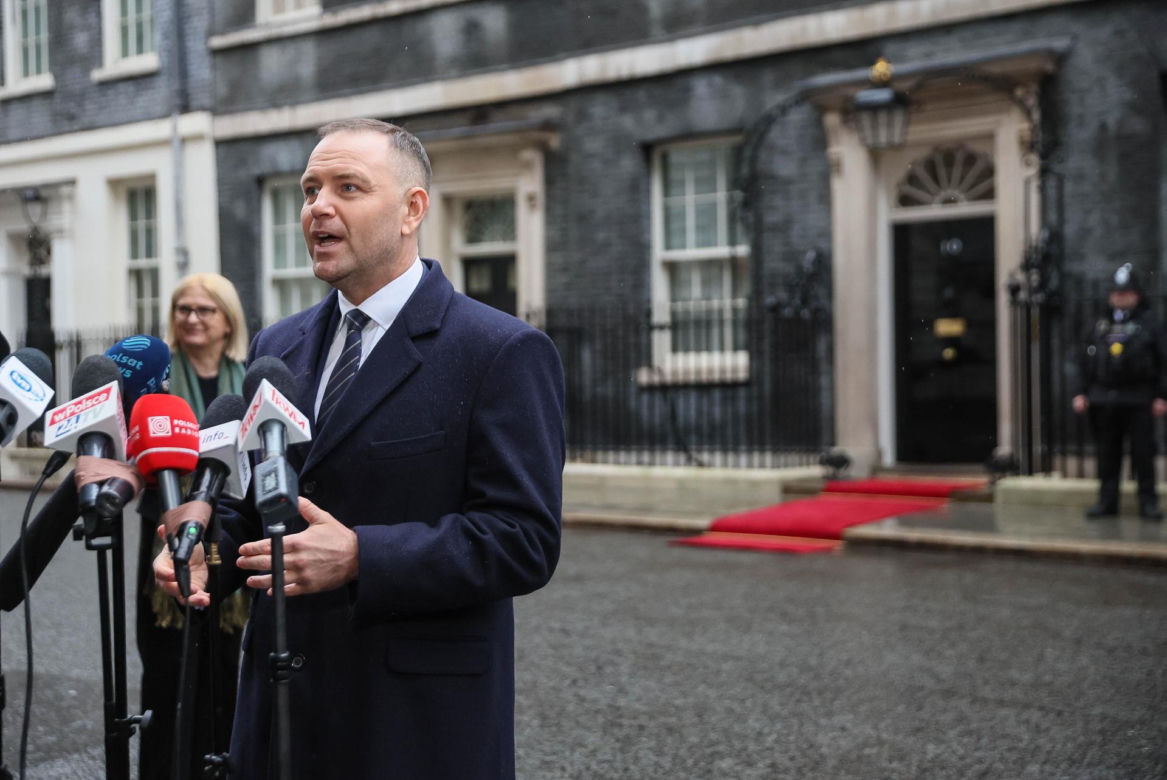 Karol Nawrocki, Keir Starmer