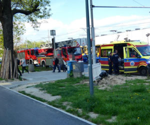 Wybuch w restauracji na Ochocie. To nie gaz