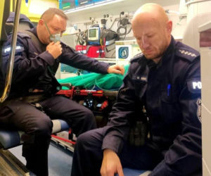 Uratowali mężczyznę