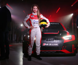 Gosia Rdest w Audi RS3 LMS