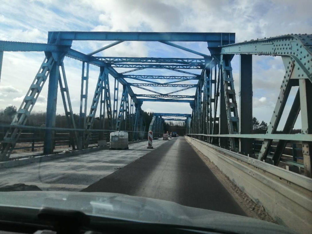 Remont mostu na Bugu w ciągu DK-19