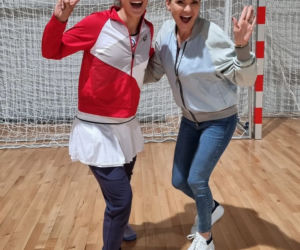 Iga Świątek i Agnieszka Radwańska
