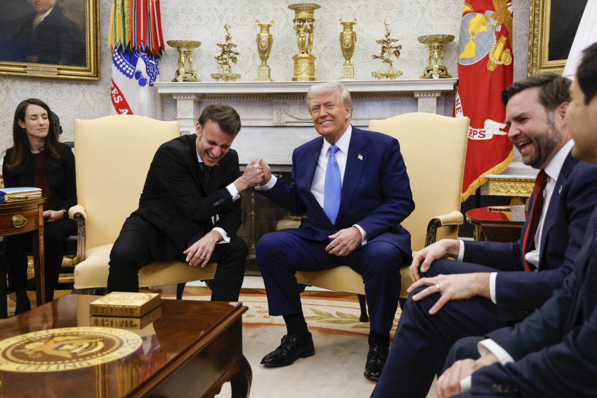 Spotkanie Trump - Macron