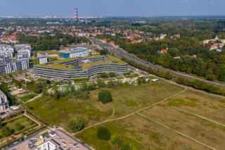 Miasteczko Wilanów w Warszawie. 