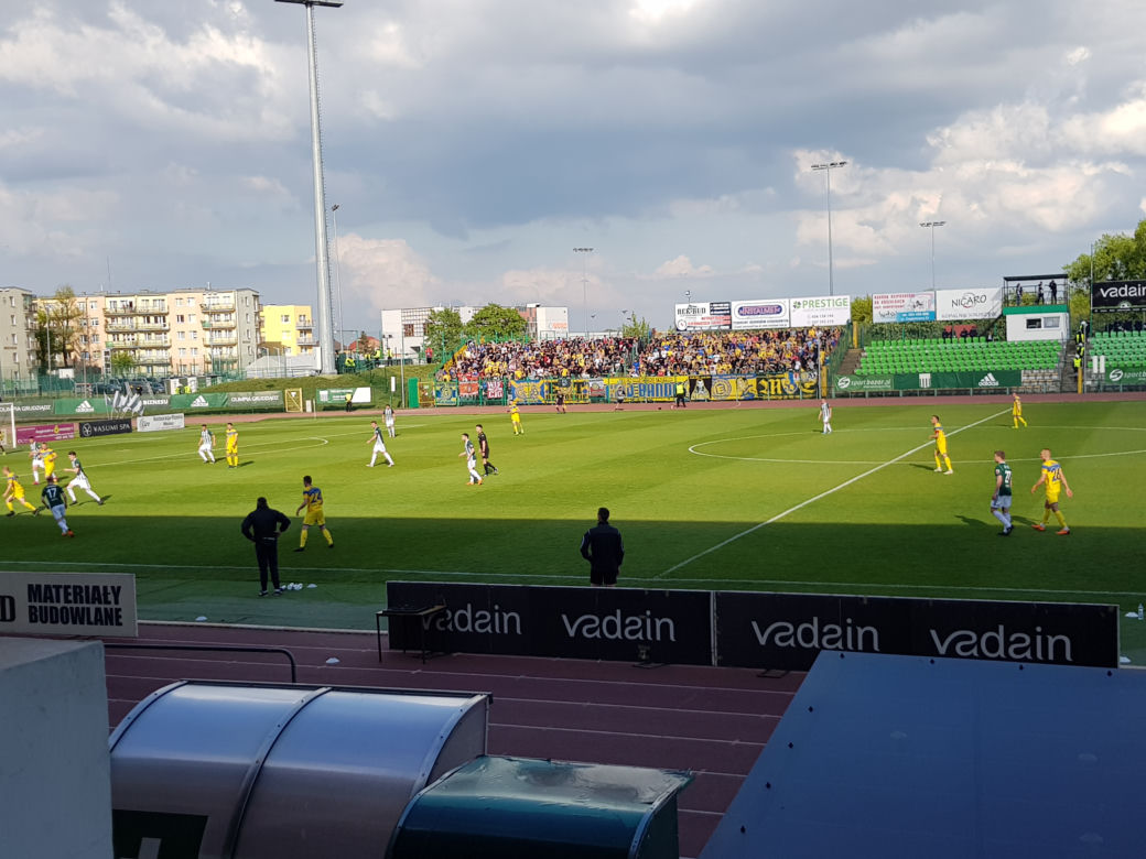 Olimpia Grudziądz - Elana Toruń