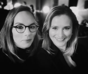 M jak miłość na planie. Julia (Marta Chodorowska), prawniczka Sylwia Kostecka (Hanna Turnau)