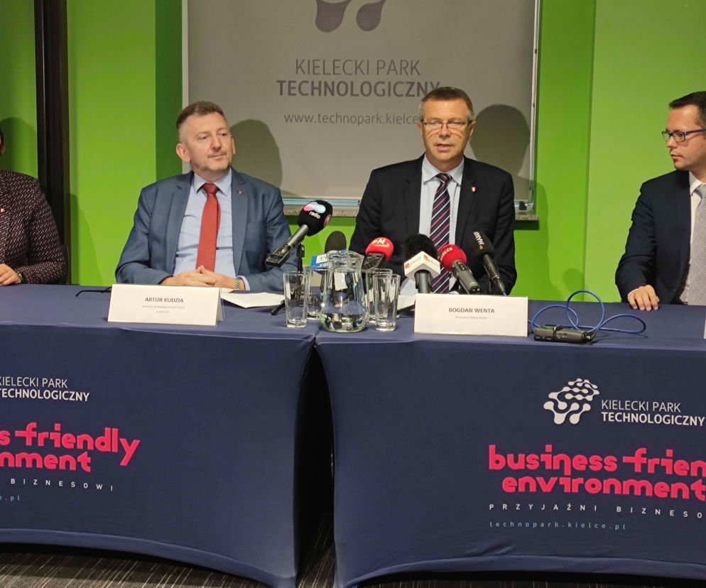 Konferencja prasowy dot. Centrum Wspierania Kariery w Kielcach