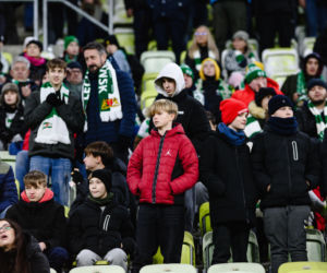 Lechia Gdańsk - Górnik Zabrze, zdjęcia kibiców i zawodników z meczu 18, kolejki PKO BP Ekstraklasy