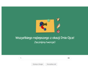 Dzień Ojca 2020. Tak świętuje Google Doodle